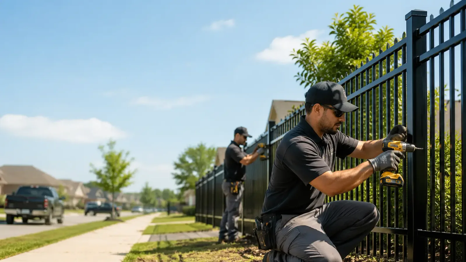Metal Fence Installation in East Sandwich, MA